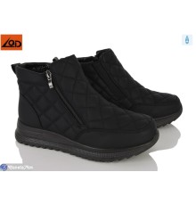 Черевики жіночі на весну/осінь (8 пар р.37-42) чорний  "Dolli"