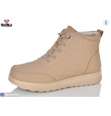 Черевики жіночі на зиму (6 пар р.40-42) коричневий  "SUBA"