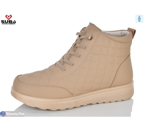 Черевики жіночі на зиму (6 пар р.40-42) коричневий  "SUBA"