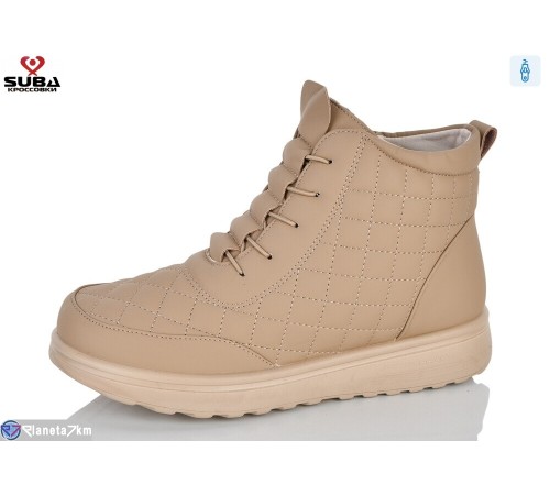 Черевики жіночі на зиму (6 пар р.40-42) коричневий  "SUBA"