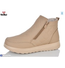 Черевики жіночі на зиму (6 пар р.40-42) коричневий  "SUBA"