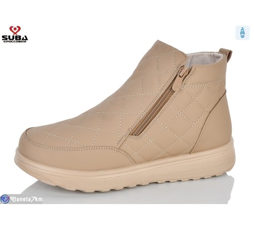 Черевики жіночі на зиму (6 пар р.40-42) коричневий  "SUBA"