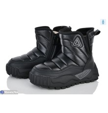 Дутики дитячі на зиму (8 пар р.32-37) чорний  "Laifakids"