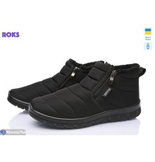 Черевики жіночі на зиму (6 пар р.37-42) чорний  "Roks"
