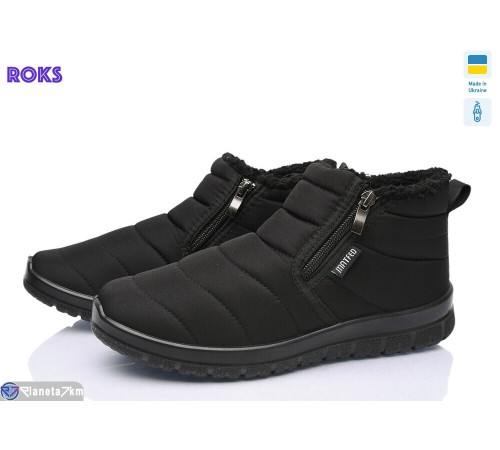 Черевики жіночі на зиму (6 пар р.37-42) чорний  "Roks"