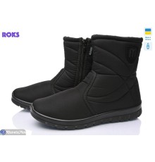 Дутики жіночі на зиму (6 пар р.37-42) чорний  "Roks"