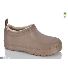Калоші жіночі на зиму (6 пар р.37-41) коричневий  "Korka"