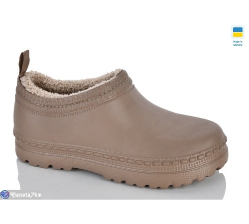 Калоші жіночі на зиму (6 пар р.37-41) коричневий  "Korka"