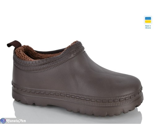 Калоші жіночі на зиму (6 пар р.37-41) коричневий  "Korka"
