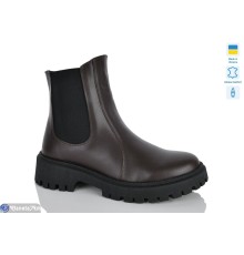 Черевики жіночі на весну/осінь (6 пар р.37-41) коричневий  "LIKA"