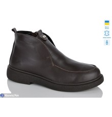 Черевики жіночі на зиму (6 пар р.37-41) коричневий  "LIKA"