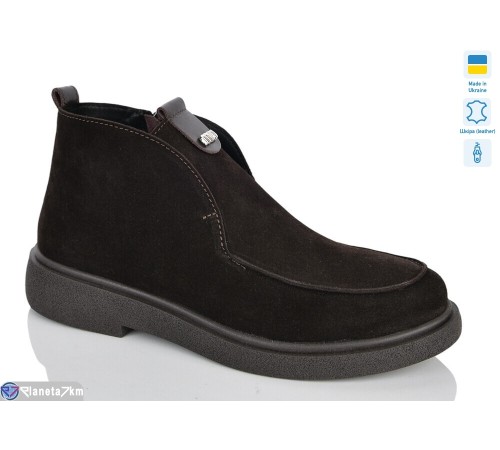 Черевики жіночі на зиму (6 пар р.37-41) коричневий  "LIKA"