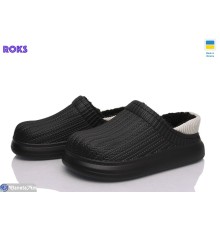Калоші дитячі на зиму (8 пар р.25-36) чорний  "Roks"