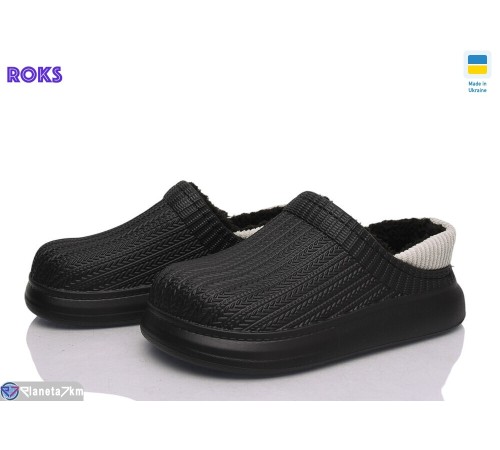 Калоші дитячі на зиму (8 пар р.25-36) чорний  "Roks"