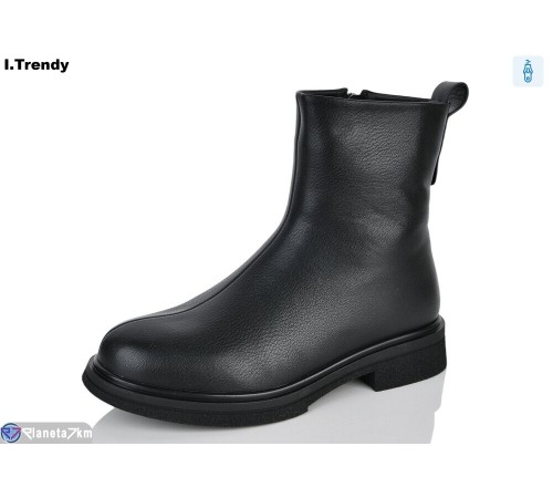 Черевики жіночі на зиму (6 пар р.36-41) чорний  "Trendy"