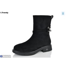 Черевики жіночі на зиму (6 пар р.36-41) чорний  "Trendy"