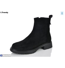 Черевики жіночі на зиму (6 пар р.36-41) чорний  "Trendy"