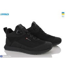 Кросівки чоловічі на весну/осінь (8 пар р.40-45) чорний  "LEOBAZA"