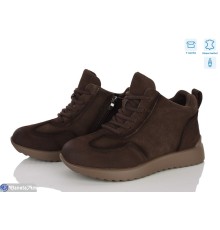 Черевики жіночі на зиму (8 пар р.36-41) коричневий  "Kenoa"
