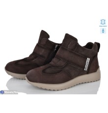 Черевики жіночі на зиму (8 пар р.36-41) коричневий  "Kenoa"