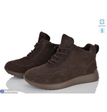 Черевики жіночі на зиму (8 пар р.36-41) коричневий  "Kenoa"