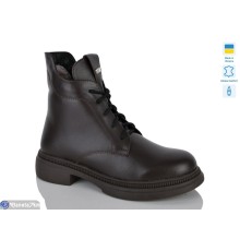 Черевики жіночі на зиму (6 пар р.37-41) коричневий  "LIKA"
