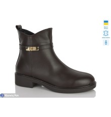 Черевики жіночі на весну/осінь (6 пар р.37-41) коричневий  "LIKA"