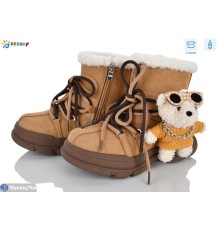 Черевики дитячі на зиму (8 пар р.29-34) camel  "Bessky-Kellaifeng"