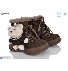 Черевики дитячі на зиму (8 пар р.23-28) коричневий  "Bessky-Kellaifeng"