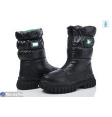 Дутики дитячі на зиму (8 пар р.32-37) чорний  "Laifakids"