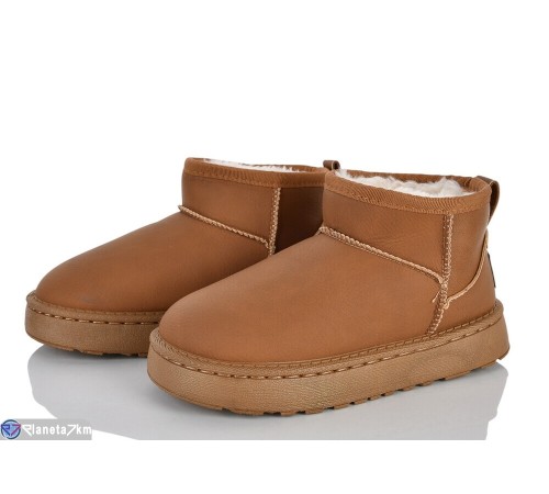 Дитячі Уггі на зиму (10 пар р.32-37) camel  "Laifakids"