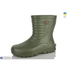Чоловічі чоботи з піни на весну/осінь (6 пар р.41-46) хакі  "LUCKY"