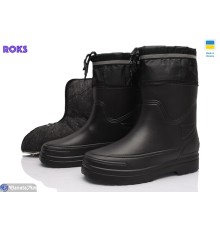 Чоловічі чоботи з піни на зиму (8 пар р.41-45) чорний  "Roks"