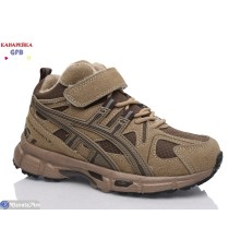 Дитячі кросівки на зиму (8 пар р.32-37) коричневий  "GFB-Канарейка"