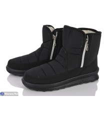 Дутики жіночі на зиму (8 пар р.37-41) чорний  "Gelena"
