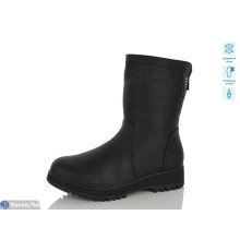 Чоботи жіночі на зиму (8 пар р.37-42) чорний  "Terona"