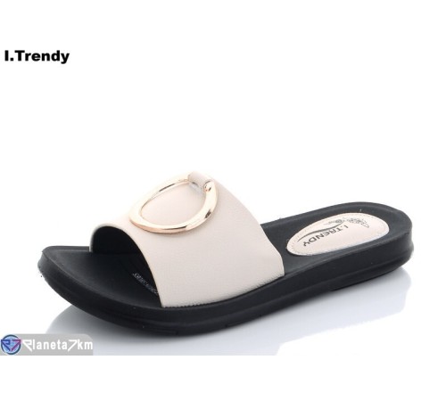 Шлепки жіночі на літо (8 пар р.36-41) бежевий "Trendy" Шлепки жіночі на літо (8 пар р.36-41) бежевий "Trendy"