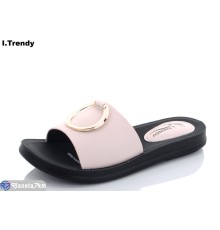 Шлепки жіночі на літо (8 пар р.36-41) рожевий  "Trendy"