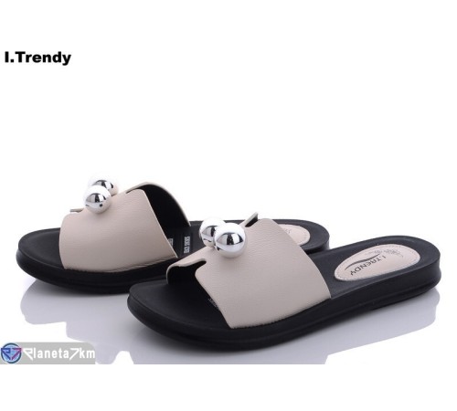 Шлепки жіночі на літо (8 пар р.36-41) бежевий  "Trendy"