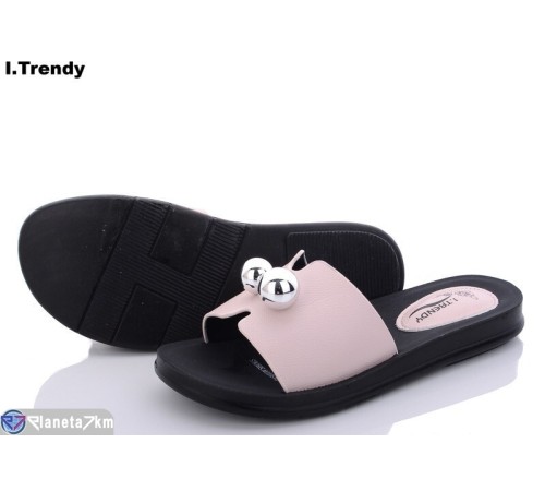 Шлепки жіночі на літо (8 пар р.36-41) рожевий  "Trendy"