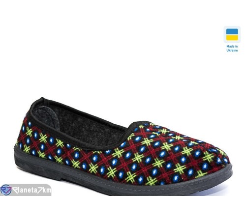 Тапки жіночі на літо (7 пар р.37-41) чорний  "LUCKY"
