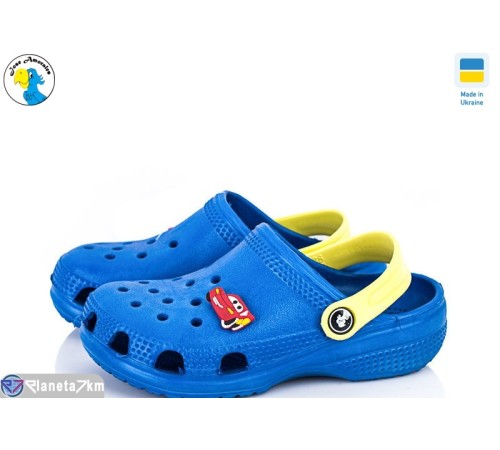 Кроки дитячі на літо (8 пар р.22-28) синій  "Jose Amorales"
