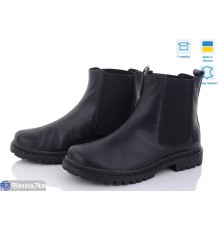 Черевики жіночі на весну/осінь (6 пар р.36-40) чорний  "STELUSA"