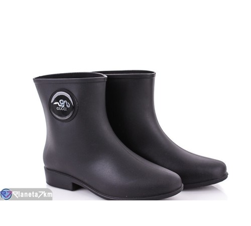 Жіноче гумове взуття на весну/осінь (6 пар р.36-40) чорний "Bella Shoes" Жіноче гумове взуття на весну/осінь (6 пар р.36-40) чорний "Bella Shoes"