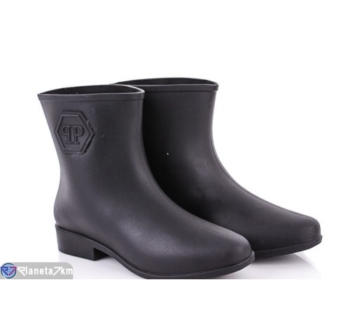 Жіноче гумове взуття на весну/осінь (6 пар р.36-40) чорний "Bella Shoes" Жіноче гумове взуття на весну/осінь (6 пар р.36-40) чорний "Bella Shoes"