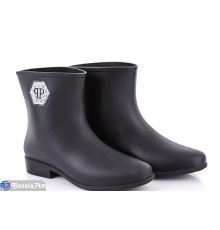 Жіноче гумове взуття на весну/осінь (6 пар р.36-40) чорний  "Bella Shoes"