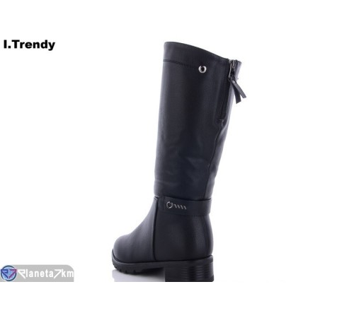 Чоботи жіночі на зиму (6 пар р.36-41) чорний "Trendy" Чоботи жіночі на зиму (6 пар р.36-41) чорний "Trendy"