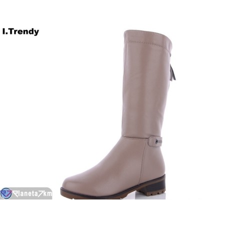 Чоботи жіночі на зиму (6 пар р.36-41) коричневий "Trendy" Чоботи жіночі на зиму (6 пар р.36-41) коричневий "Trendy"