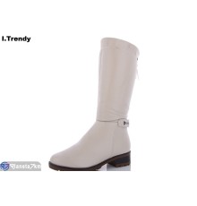 Чоботи жіночі на зиму (6 пар р.36-41) бежевий  "Trendy"