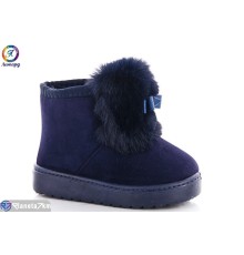 Дитячі Уггі на зиму (12 пар р.25-30) синій  "Леопард"